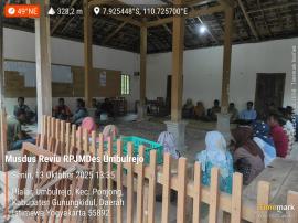 MUSDUS REVIU RPJM DESA TAMBAHAN MASA JABATAN LURAH 2 TAHUN